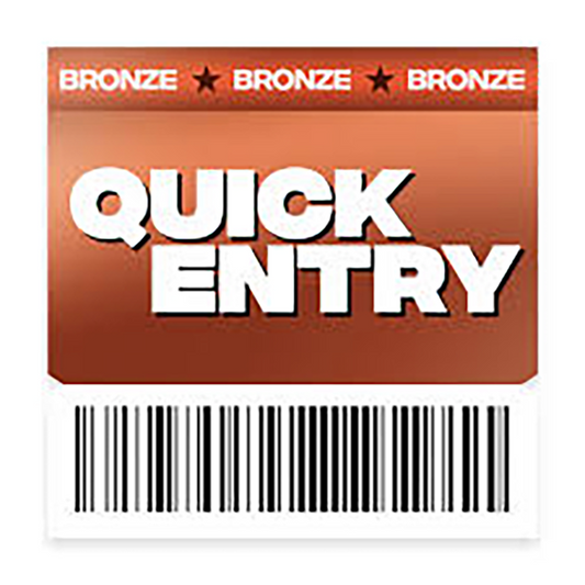 Quick Entry Bronze - 50 Entries